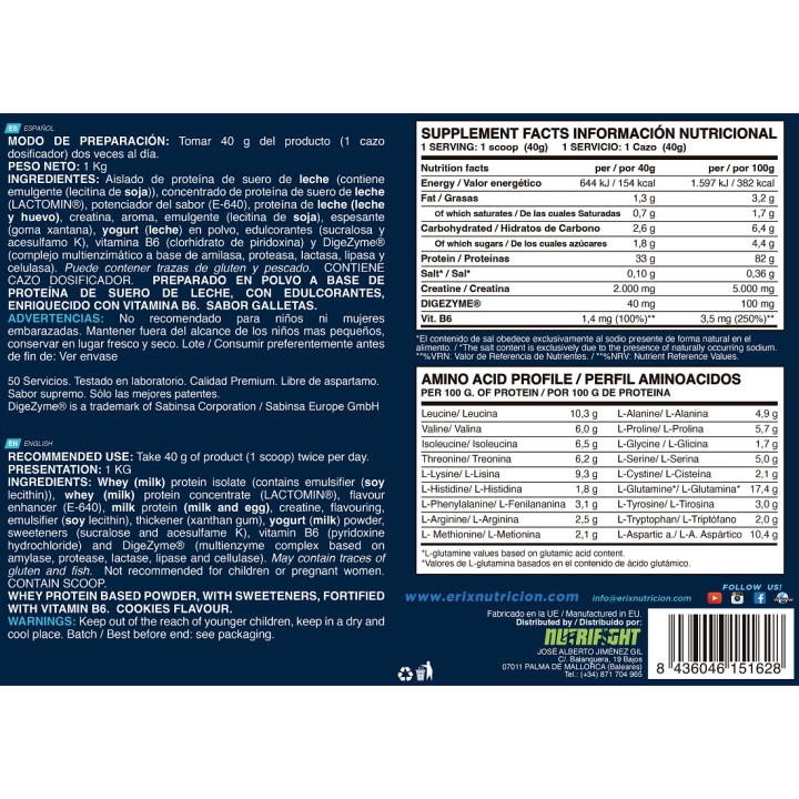 ISO Advanced Plus 2KG Galleta