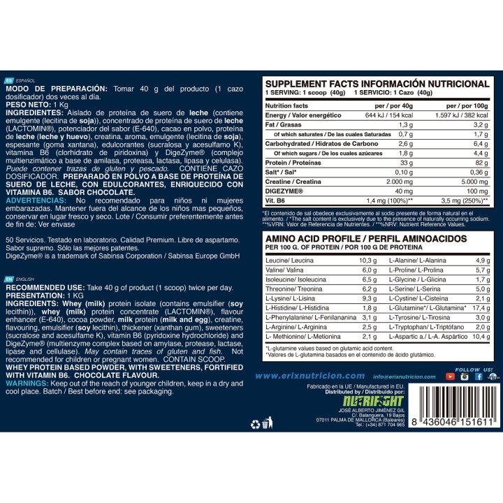 ISO Advanced Plus 2KG Chocolate