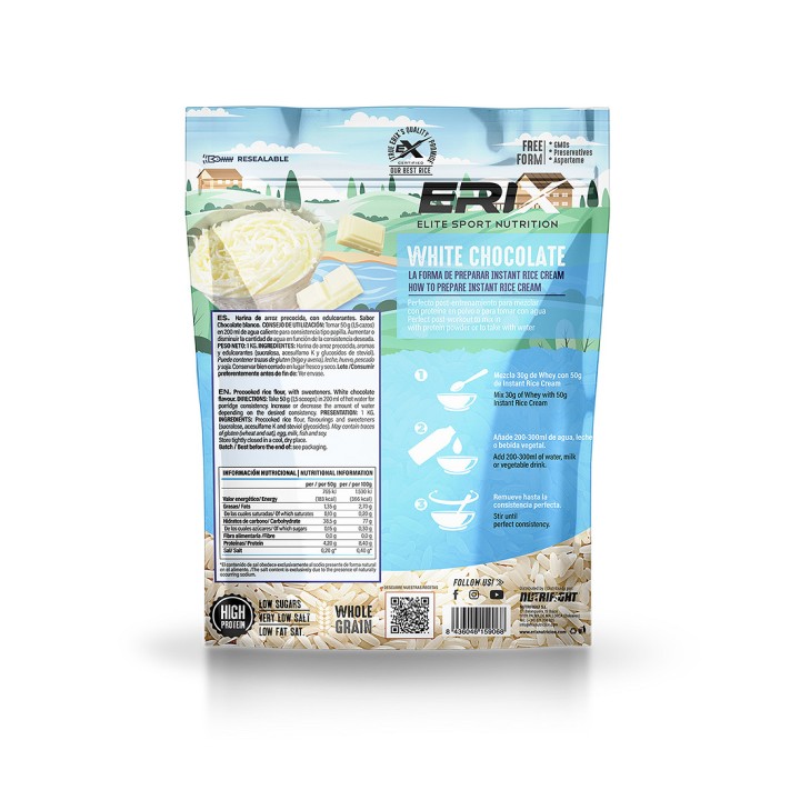 Crema de Arroz 1KG Chocolate Blanco
