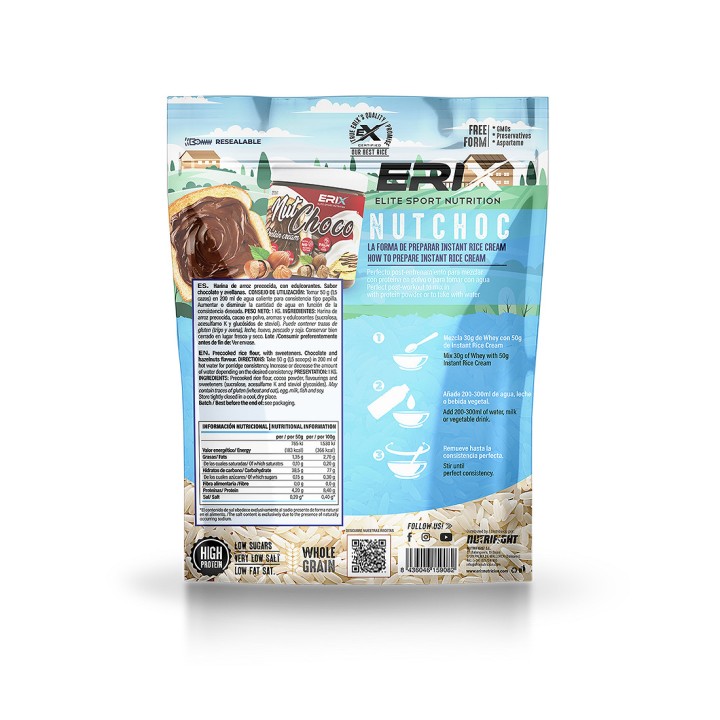 Crema de Arroz 1KG Nutchoco