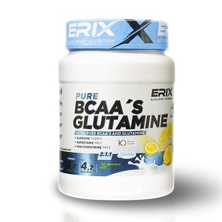 BCAA + Glutamina 500g Sabor Limón