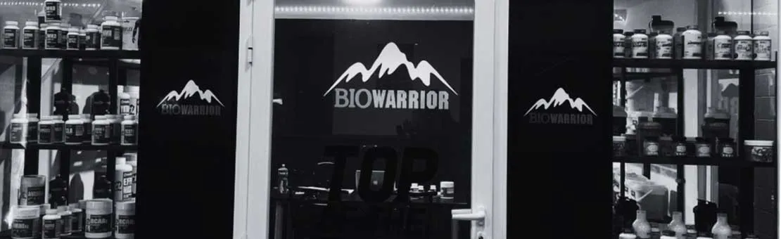 Tienda BioWarrior dentro de Gladius Gym